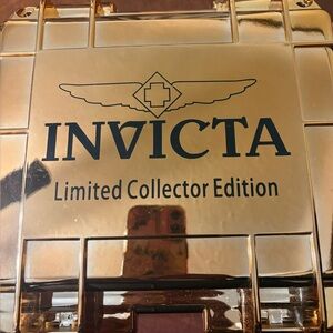 Invicta Gold Limited Edition Case